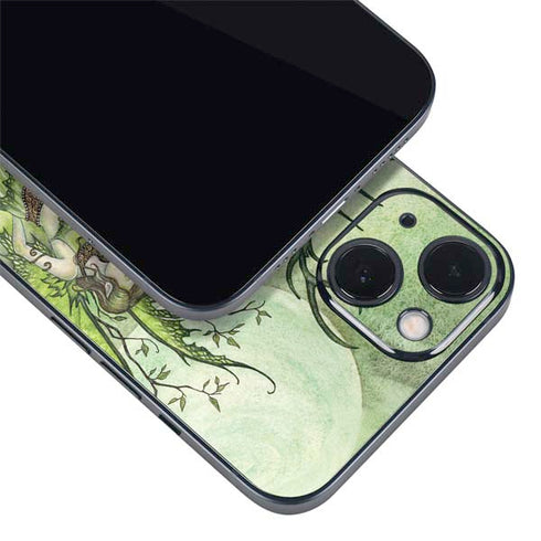 Amy Brown Guardian Fairy and Stag iPhone 14 Skin